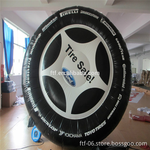 Inflatable Tire Advertising New Design